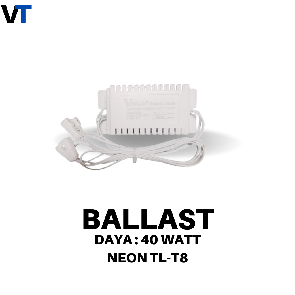 Ballast Lampu TL T8 / Trafo Elektronik / Ballast Elektrik / Ballast Elektrik Untuk Lampu Neon 40w