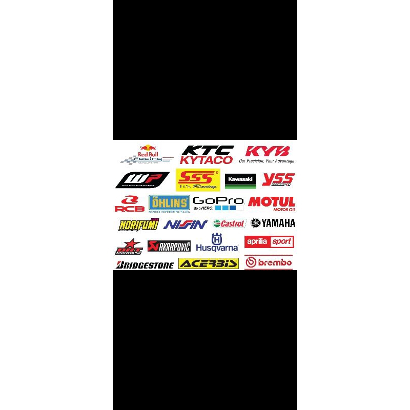 STICKER MOTOR TRAIL RMZ 450 CRF 150 CRF 450 WR155 STICKER MODIF