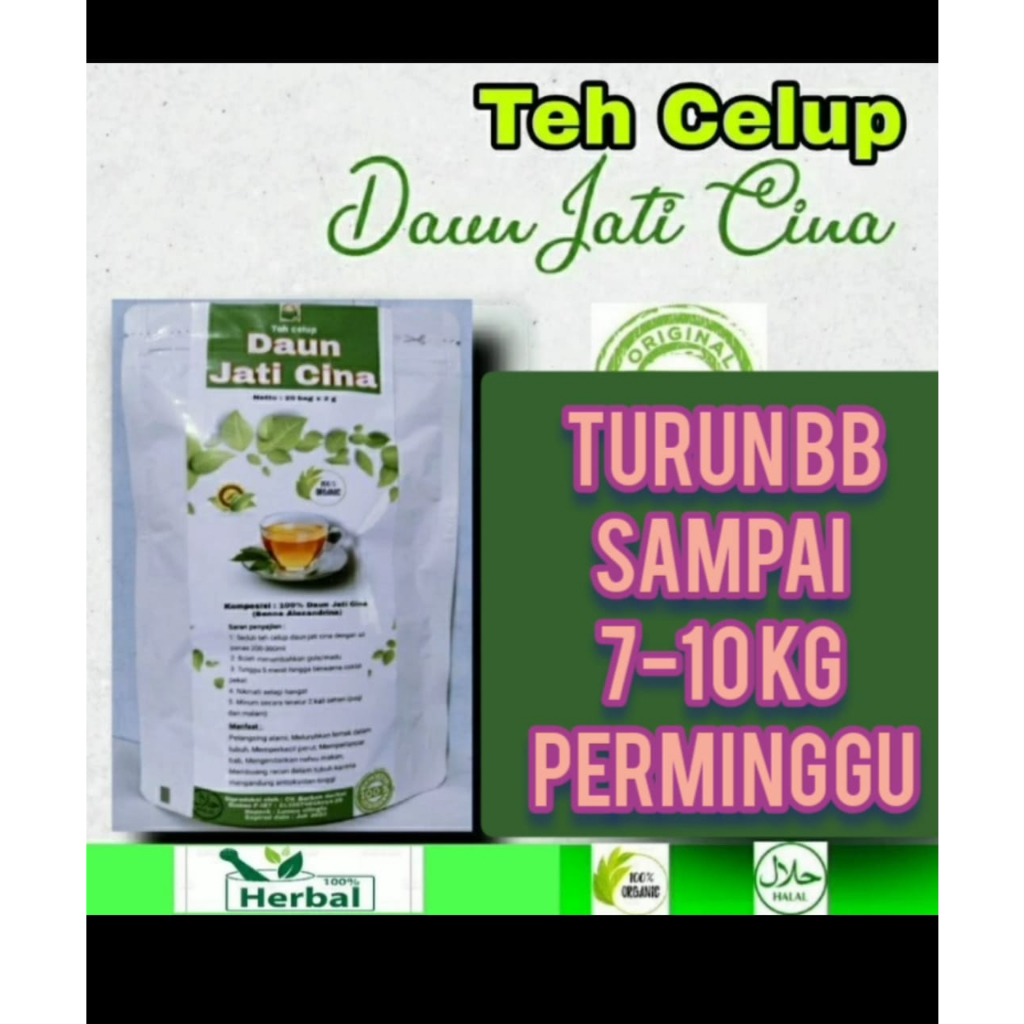 

Teh Jati Cina Celup Teh Daun Jati China Celup Teh Daun Jati Cina Celup Teh Jati China Celup original langsing alami obat diet pelangsing badan herbal ampuh