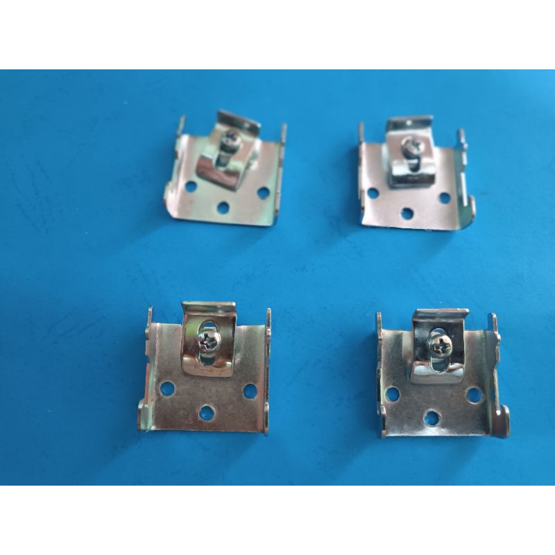 Bracket Seling Flapon / Kaki Penyangga Batang Gorden Lengkung