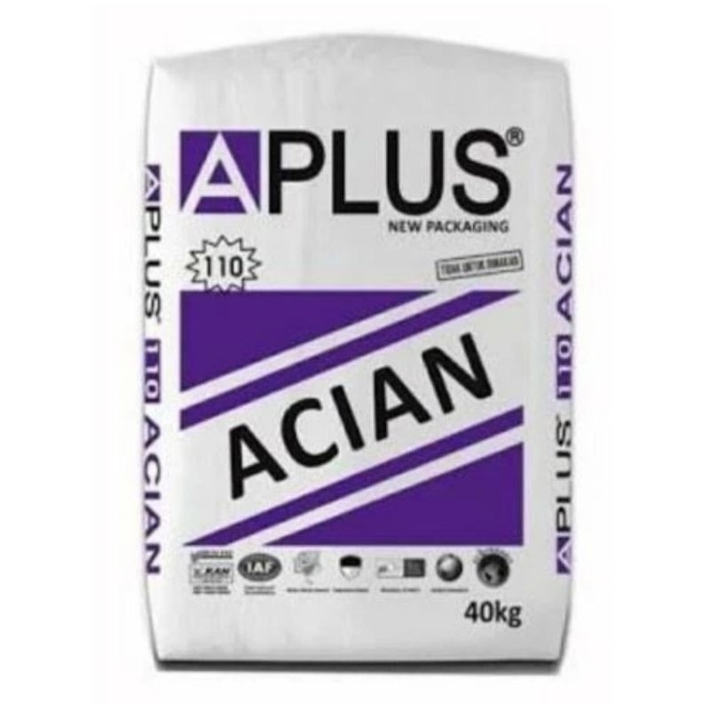 Semen Acian Aplus 110 40 KG | Adukan Mortar Aplus