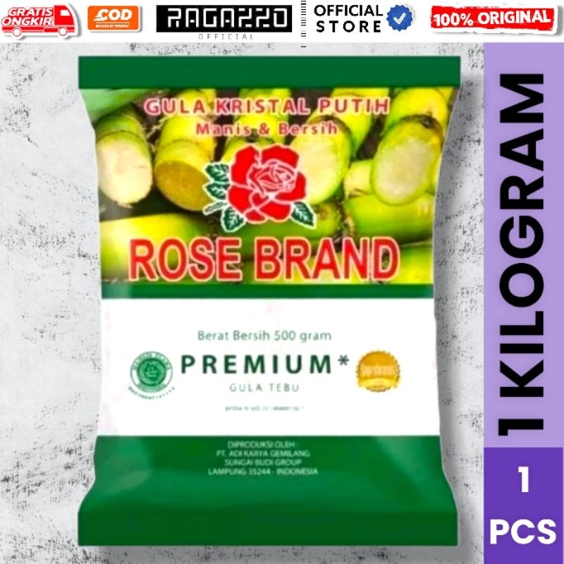 

Gula Pasir Rose Brand 1kg Murah Promo Live Promo 9.9