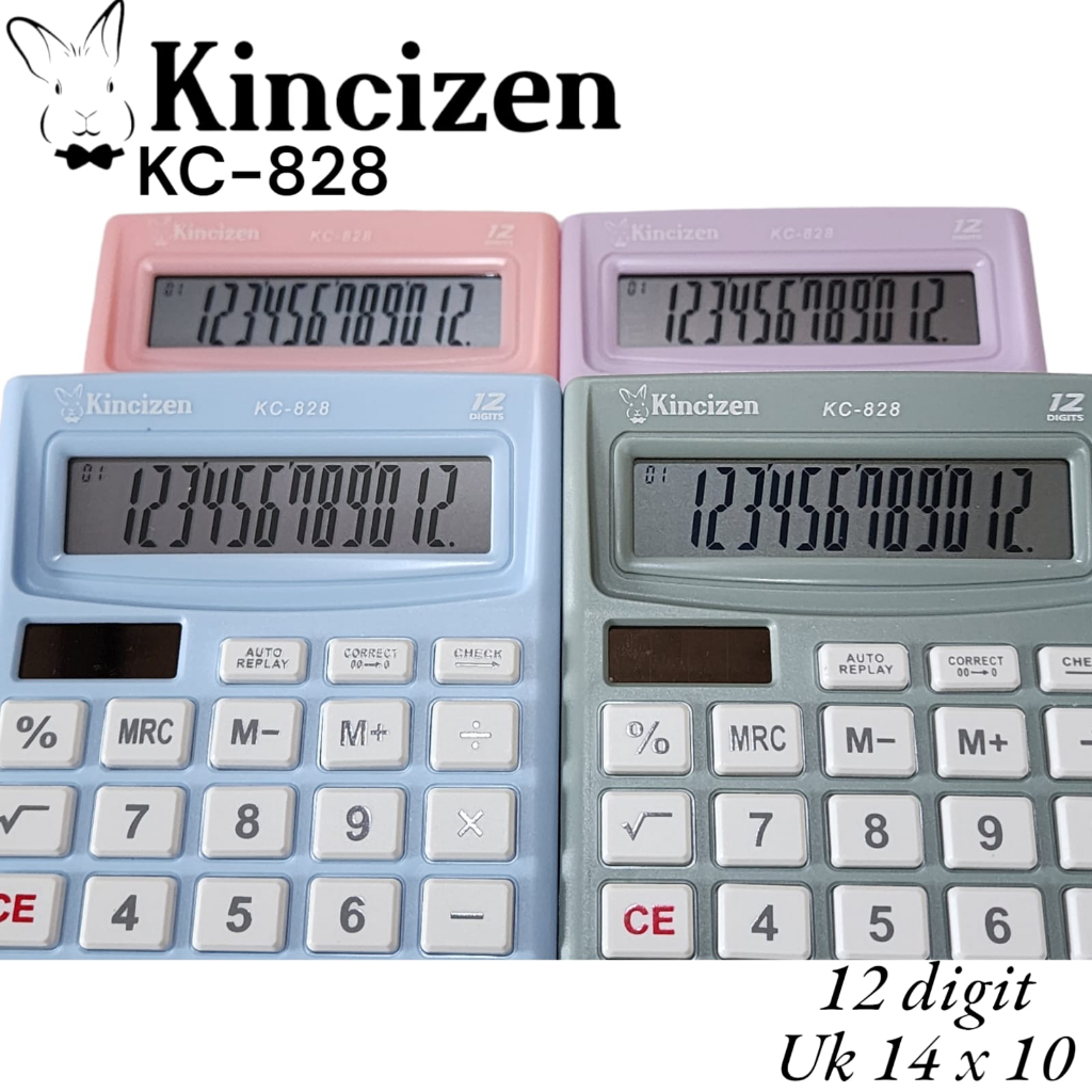 

Adn kalkulator warna kantor office KC 828 Merk Kincizen kc-828 penggunaan umum high quality display