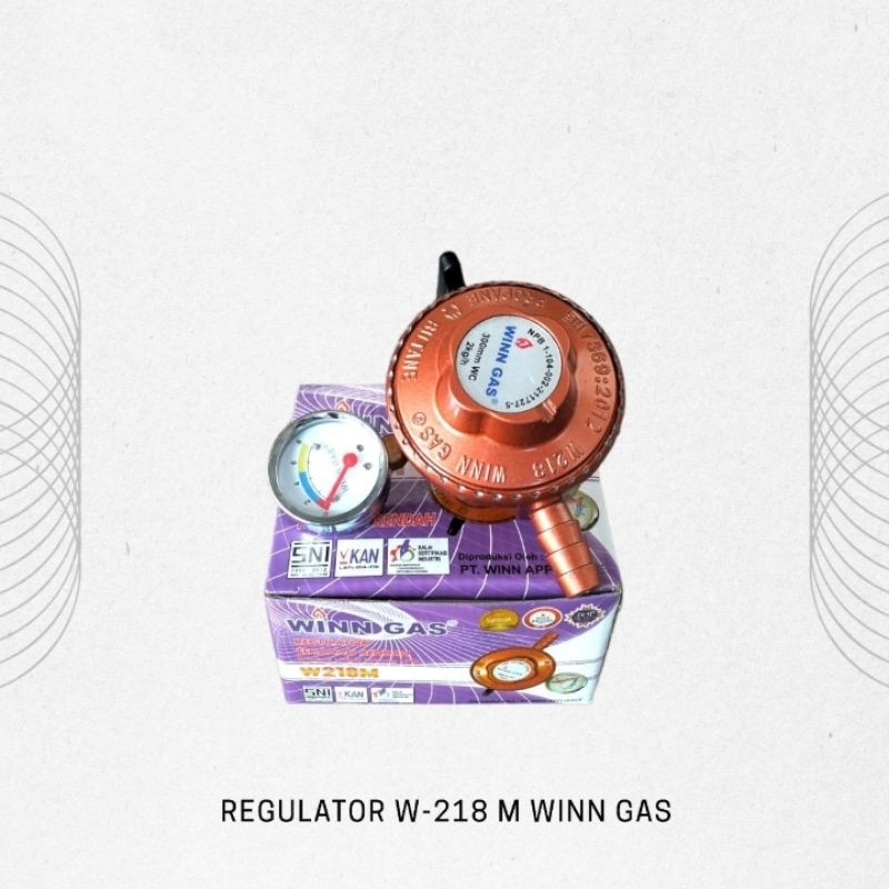 Regulator Gas Anti Bocor Winn Gas 218 Meter