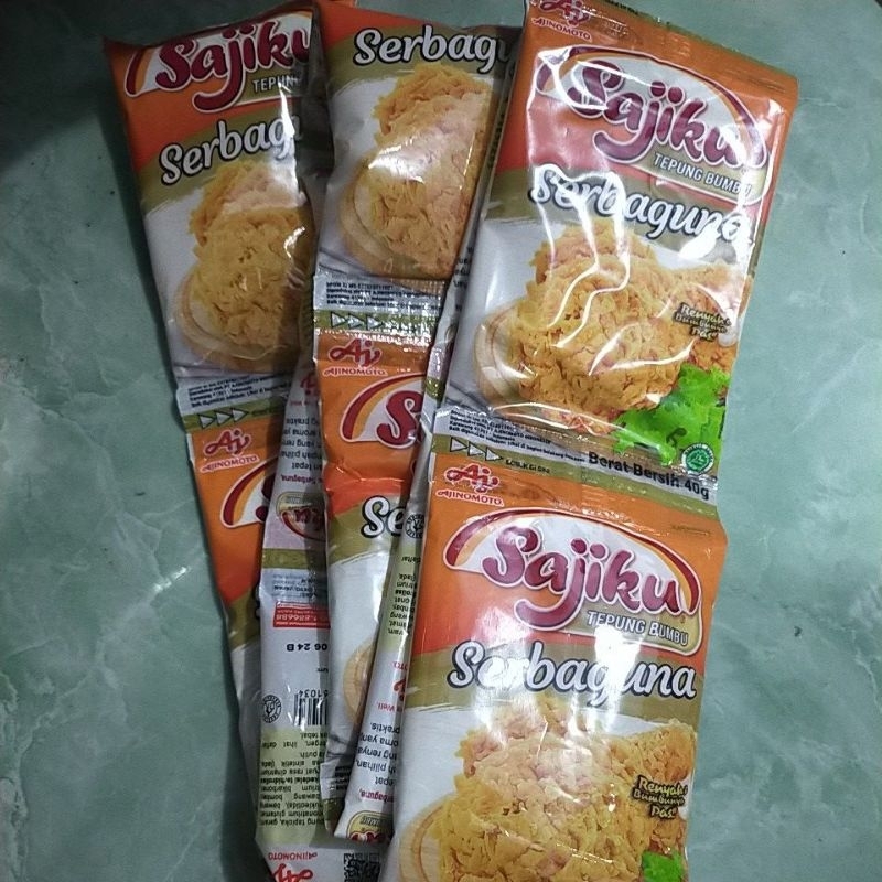 

sajiku tepung serbaguna 40 gram isi 10 pcs