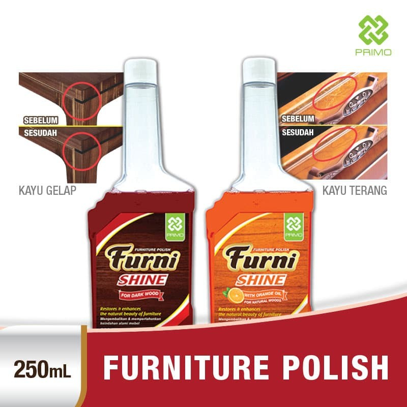 FURNITURE POLISH KAYU FURNI SHINE PRIMO 250ML FURNITURE POLISH OIL