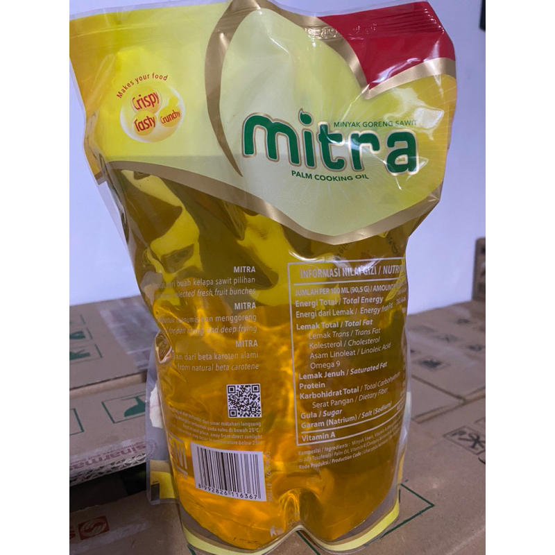 

Minyak Goreng MITRA 2 Liter Pouch Termurah