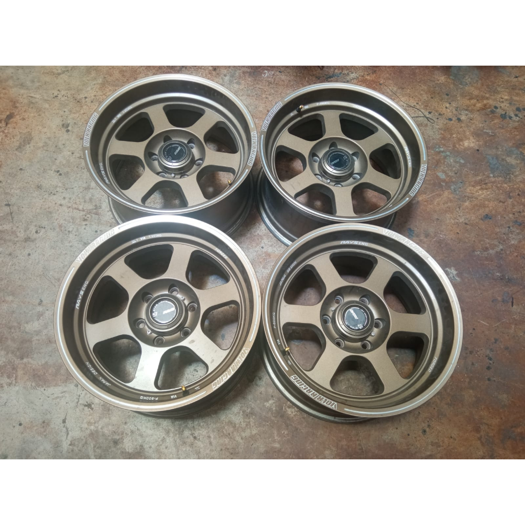 velg mobil bekas ring18 volk rays fortuner hilux pajero ford rangger