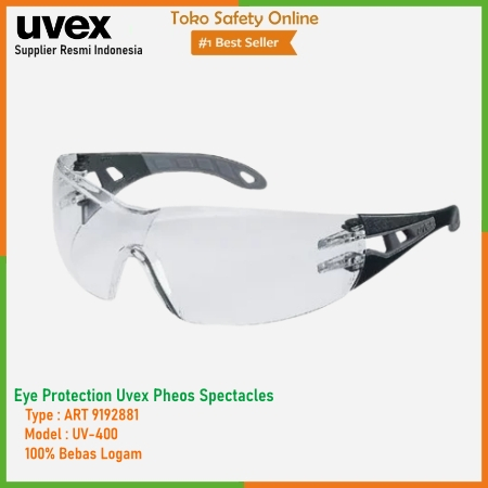 Eye Protection Uvex Pheos S / Safety Glass Uvex - Kacamata Safety Uvex Pheos S Spectacles