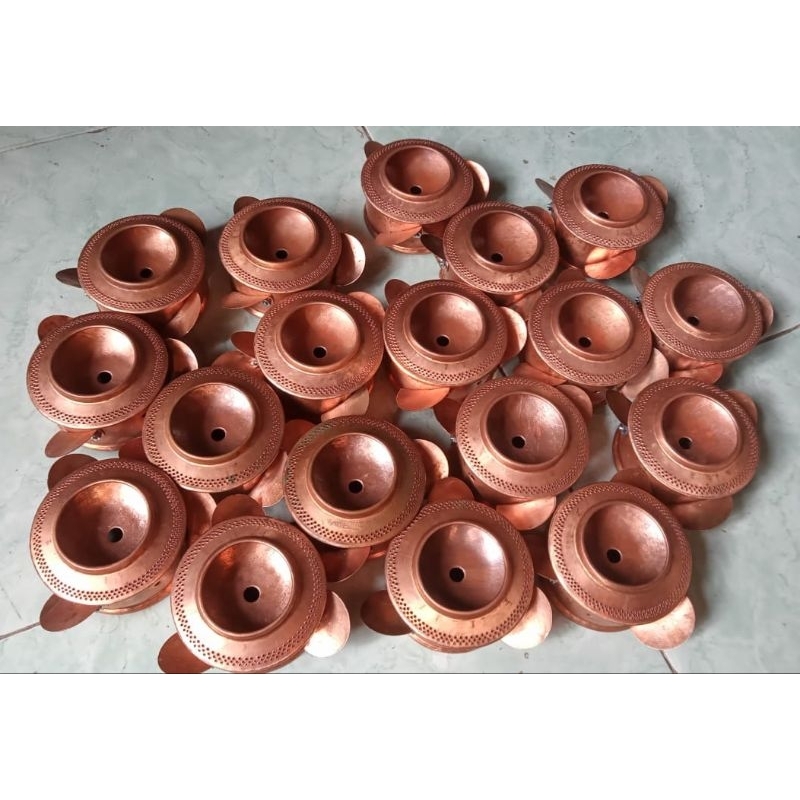 tungku harum manis karakter tembaga 8cm mini