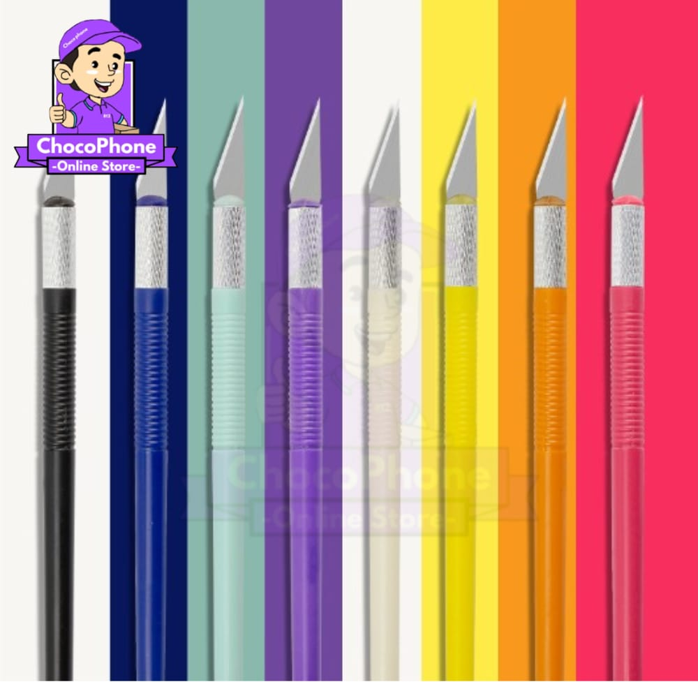

PISAU IC GAGANG PLASTIK NO.11 PEN CUTTER ALAT UKIR CRAFTING ART