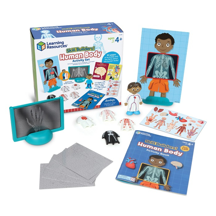 Learning Resources Skill Builders Human Body Activity Set