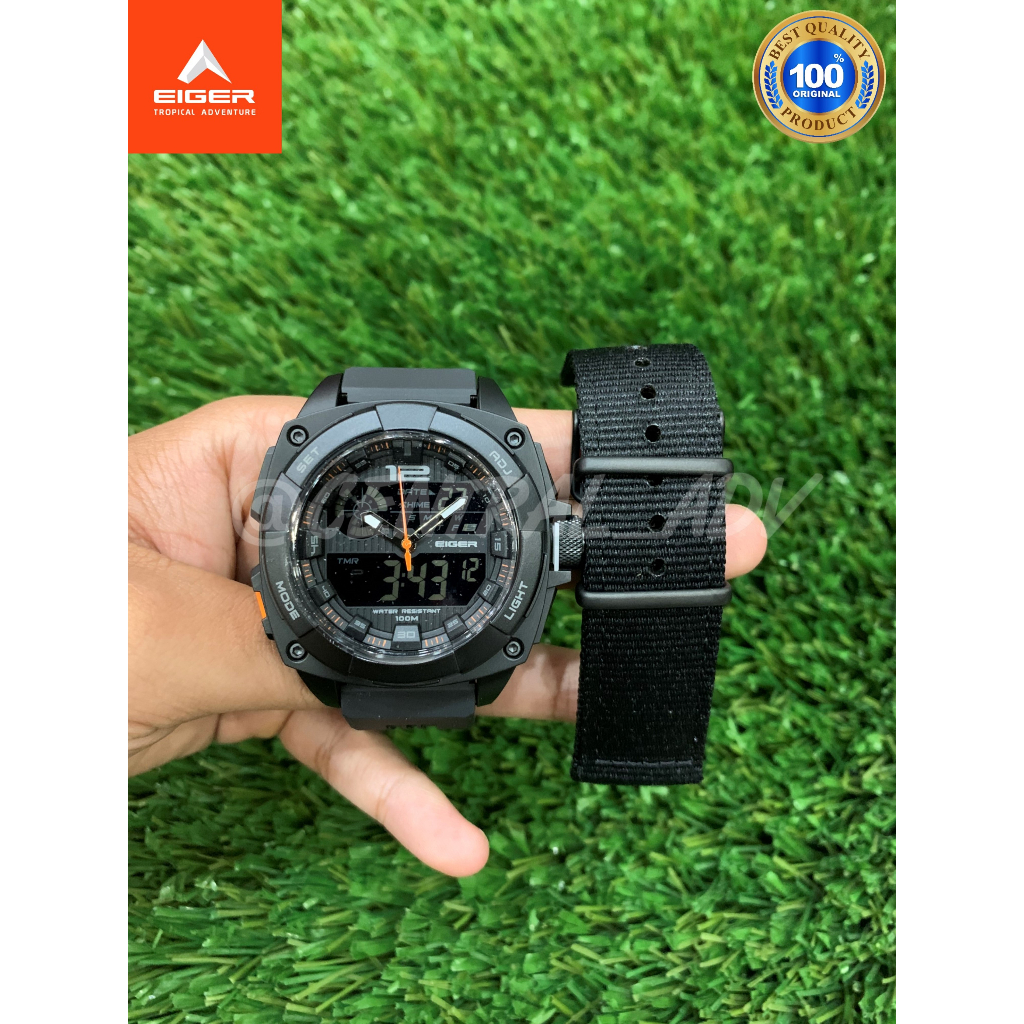 Eiger1989 Jam Tangan Antero Hitam Art 5444