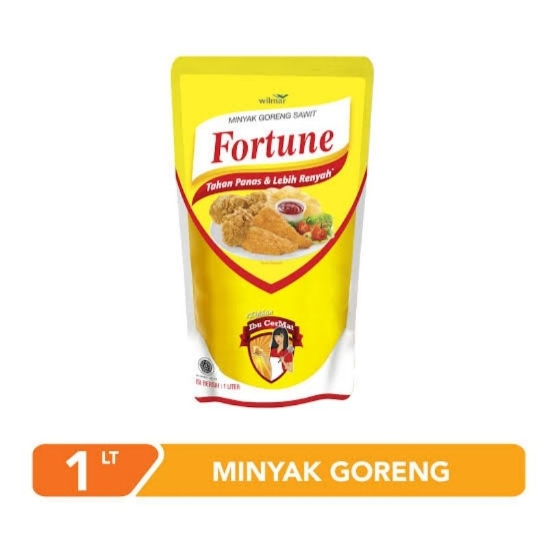 

MINYAK GORENG FORTUNE 1 LITER POUCH