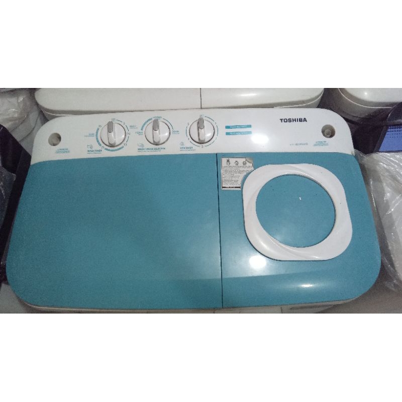 MESIN CUCI TOSHIBA 2 TABUNG 8KG VH-H85MN (WB)/(WR) MESIN CUCI TOSHIBA 8KG VH-H85MN (WB)/(WR)