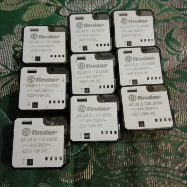 Relay 110V DC FINDER 62.33.9.110.0000 Berkualitas