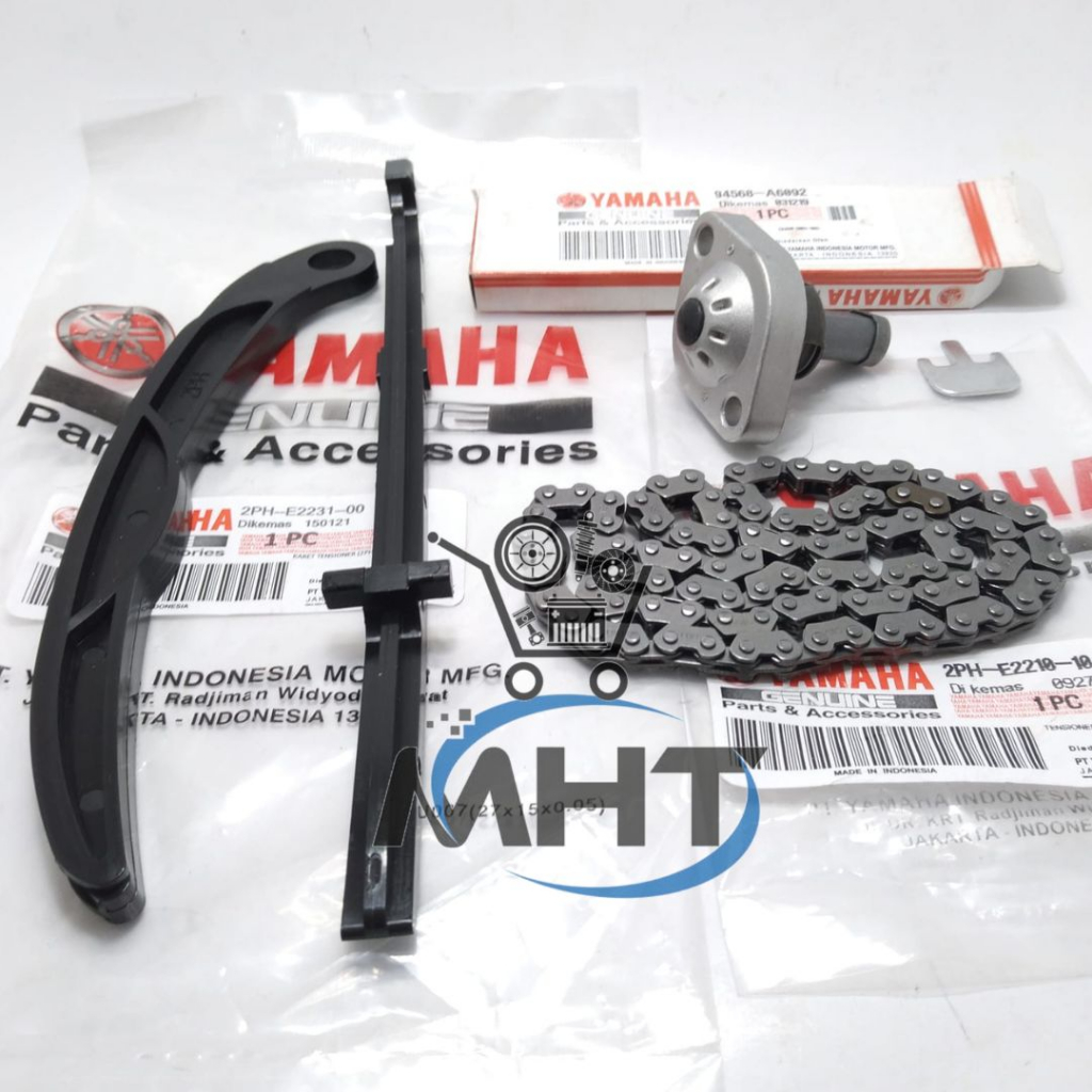 Paket RANTAI KETENG MIO M3 + LIDAH TENSIONER + TONJOKAN KETENG MIO M3 Tensioner 2PH Tonjokan Keteng 