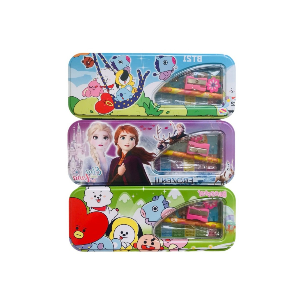

TSPOINT KOTAK PENSIL TINGKAT + Set Alat Tulis KARAKTER - K-658 / KOTAK PENSIL LUCU