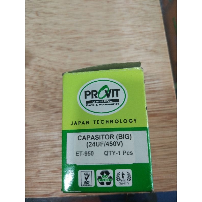 Kapasitor Mesin Genset bensin 24uf 450vac