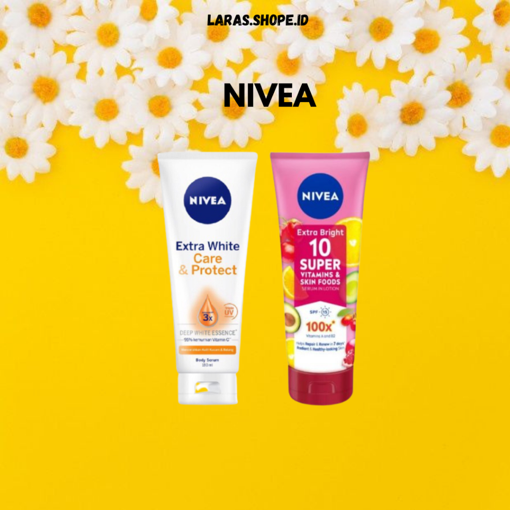 NIVEA BODY SERUM & NIVEA BODY LOTION