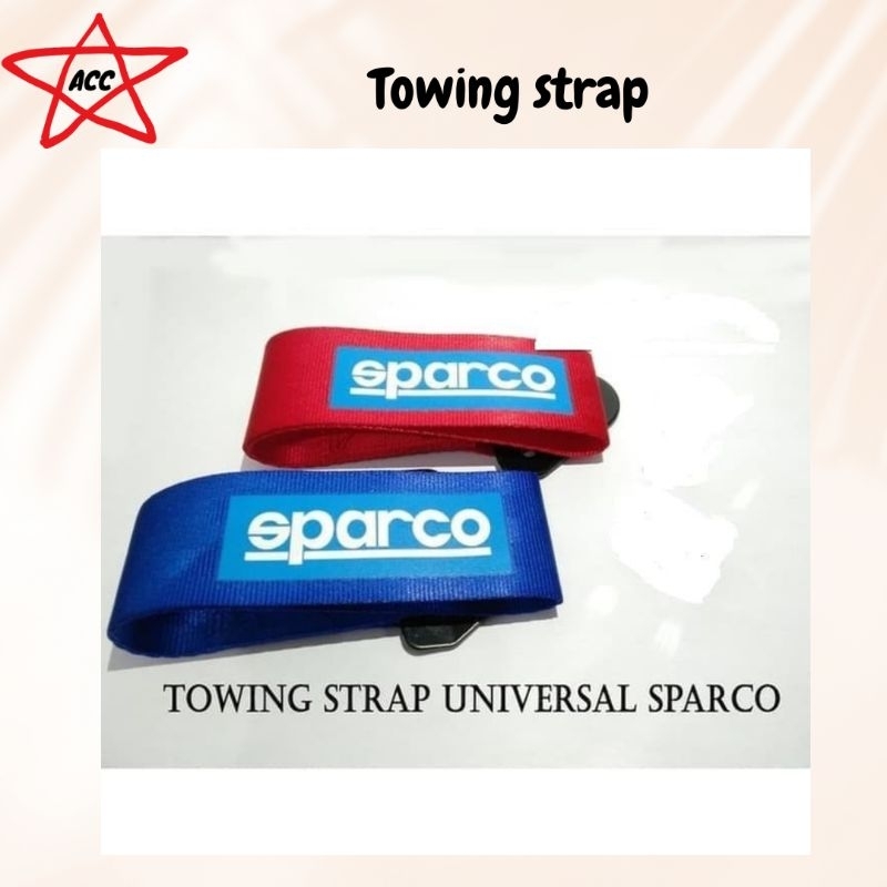 TOWING STRAP / TOWING MOBIL / TOWING STRAP MOBIL UNIVERSAL / JDM STYLE KAIN / DEREK MOBIL / AKSESORI
