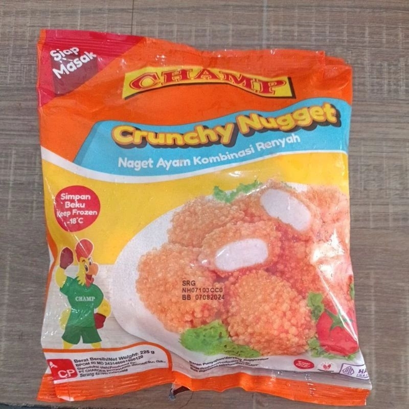 

Champ Nugget Crunchy 225gr