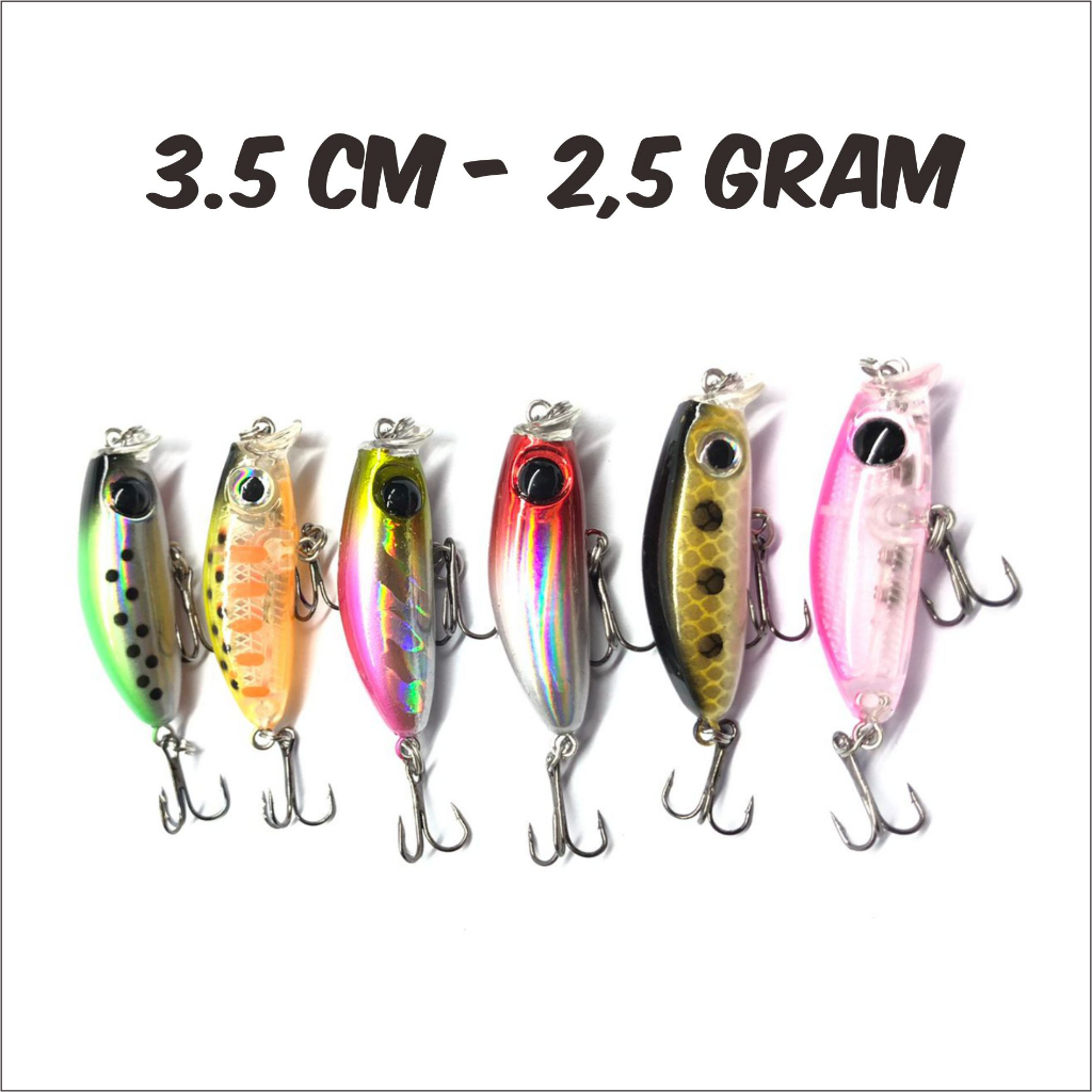 mini minnow umpan casting ultralight fishing