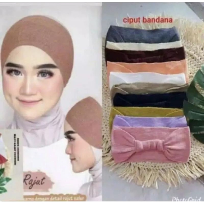 anak jilbab / inner rajut / dalaman jilbab