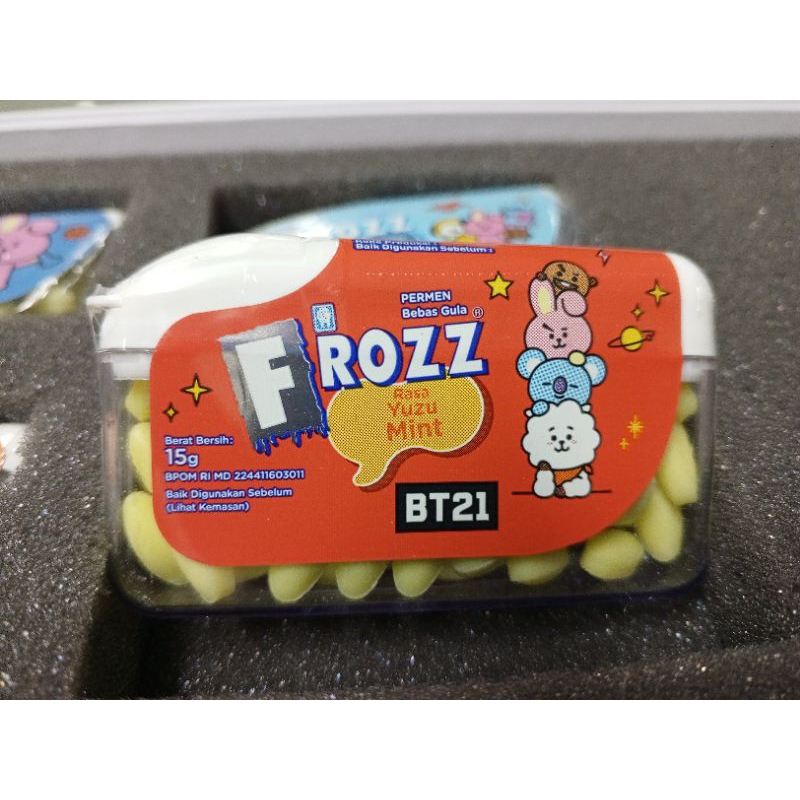 

FROZZ PERMEN BEBAS GULA BT21