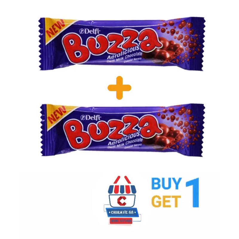 

PROMO BUY 1 GET 1 Delfi Buzza Aerolicious Cokelat 20g