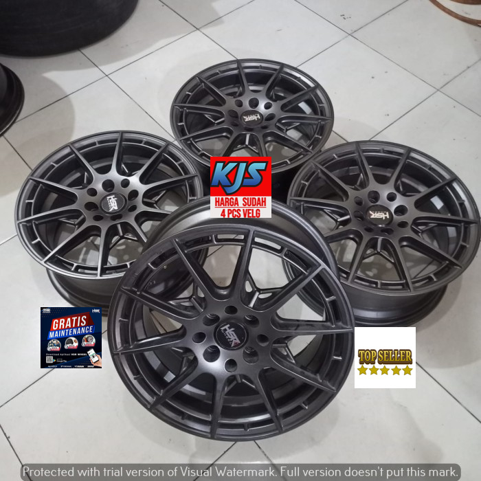 MENJUAL VELG RACING SECOND BERKUALITAS TERMURAH COCOK BUAT MOBIL SIGRA VIOS HONDA BRIO JAZZ CALYA AG