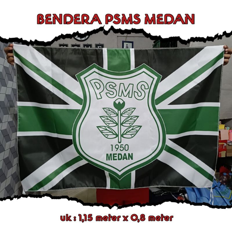 BENDERA PSMS MEDAN FLAG SUPPORTER BESAR TERMURAH