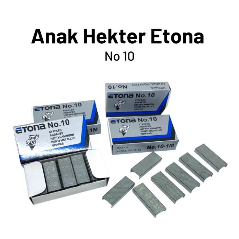 

Anak Hekter Staples No.10 Etona / Anak Hekter kecil