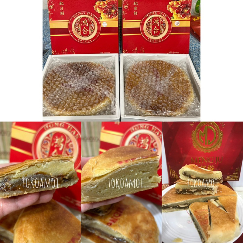 [NON HALAL] Kue Bulan La Pia HONG HAK Khas Pontianak Tausa / Cuicia / Buechai