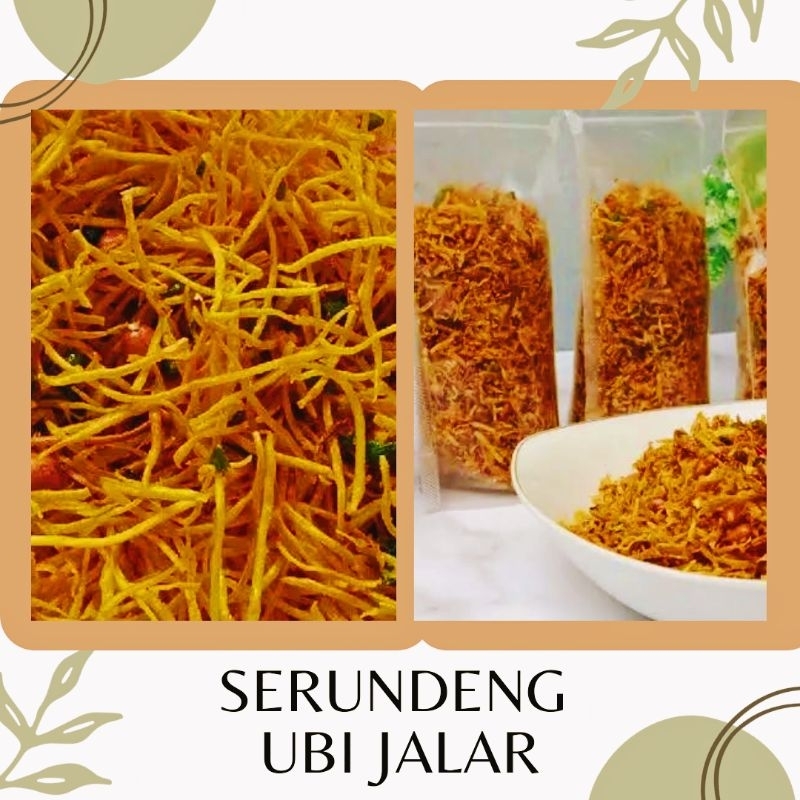 

SERUNDENG UBI JALAR CAMPUR TERI KACANG