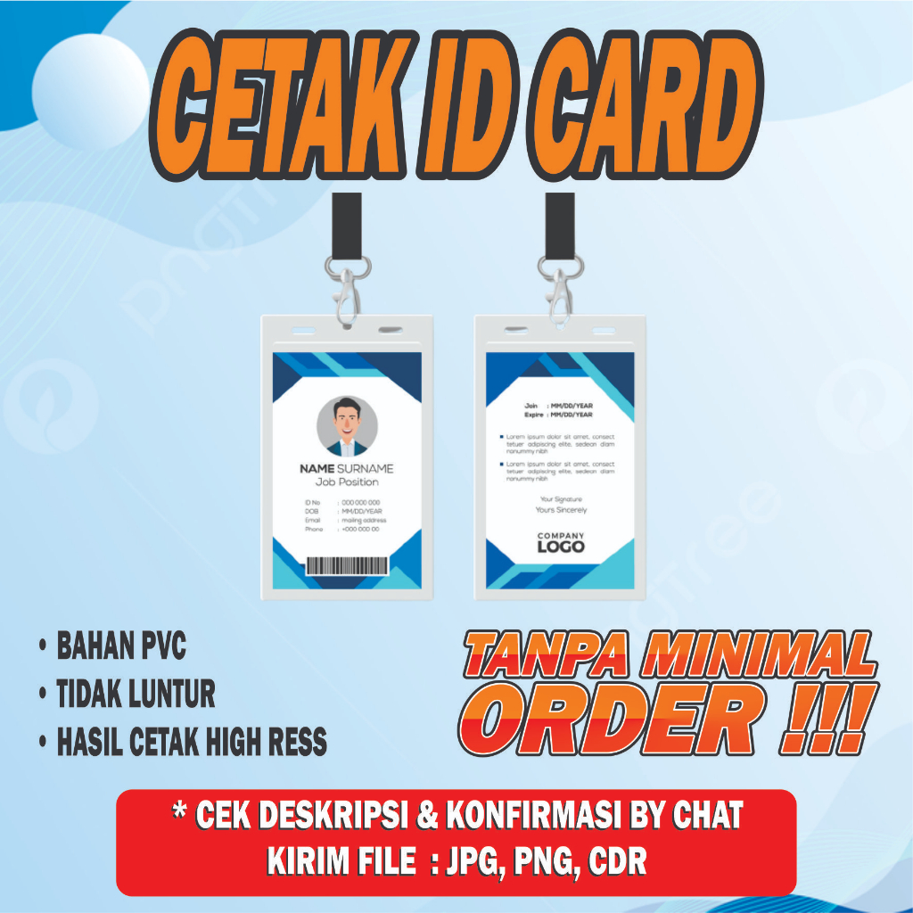 

Solusi Cetak ID Card Member Card Kartu Member KTA Kartu Pelajar Dua Muka Bahan PVC Tebal Tidak Luntur