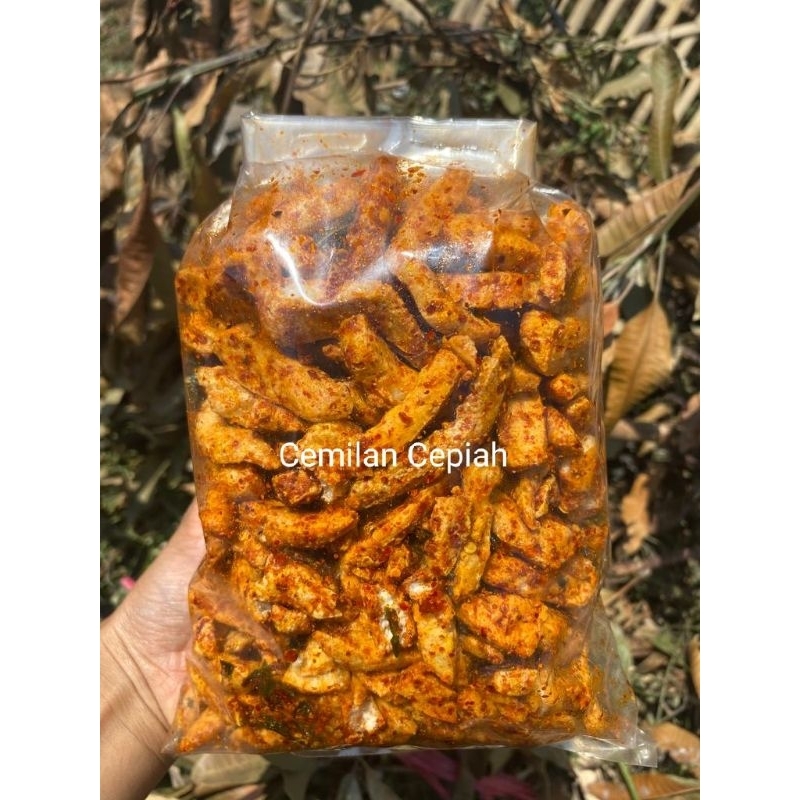 

Basreng Baso Goreng Stik Basreng Pedas Daun jeruk 250 gram