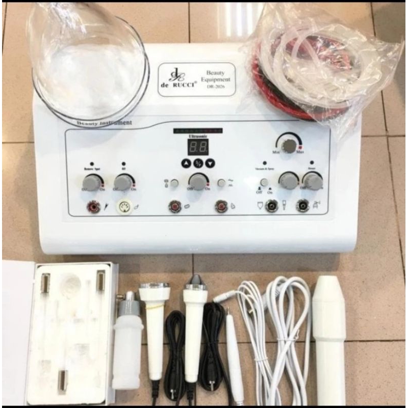 alat facial 6in1 derucci original