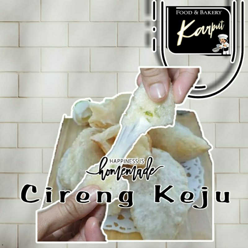 

Cireng isi Keju mozarella