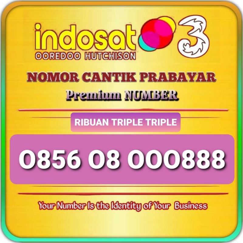 Nomor cantik Indosat 8888