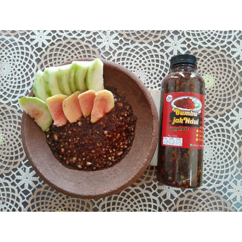 

Bumbu jakNdul Rujak Manis 250ml Extra Kacang