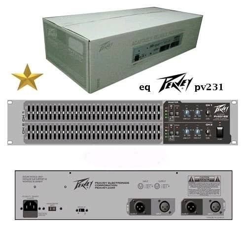 EQUALIZER PEAVEY PV231EQ PEAVEY PV231 EQ 231 GRADE A+