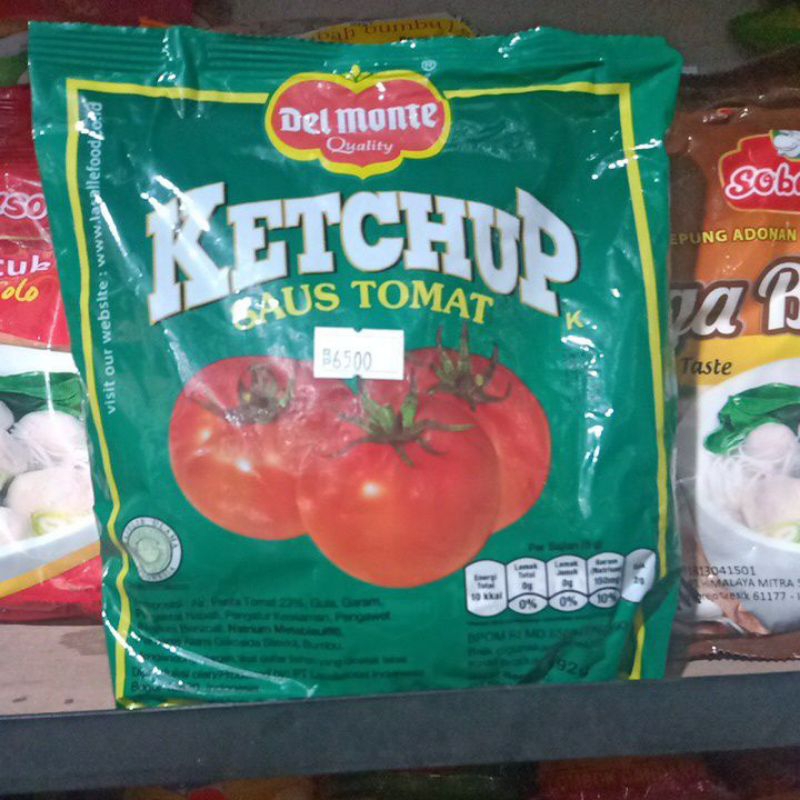 

DELMONTE tomat Saset 9g