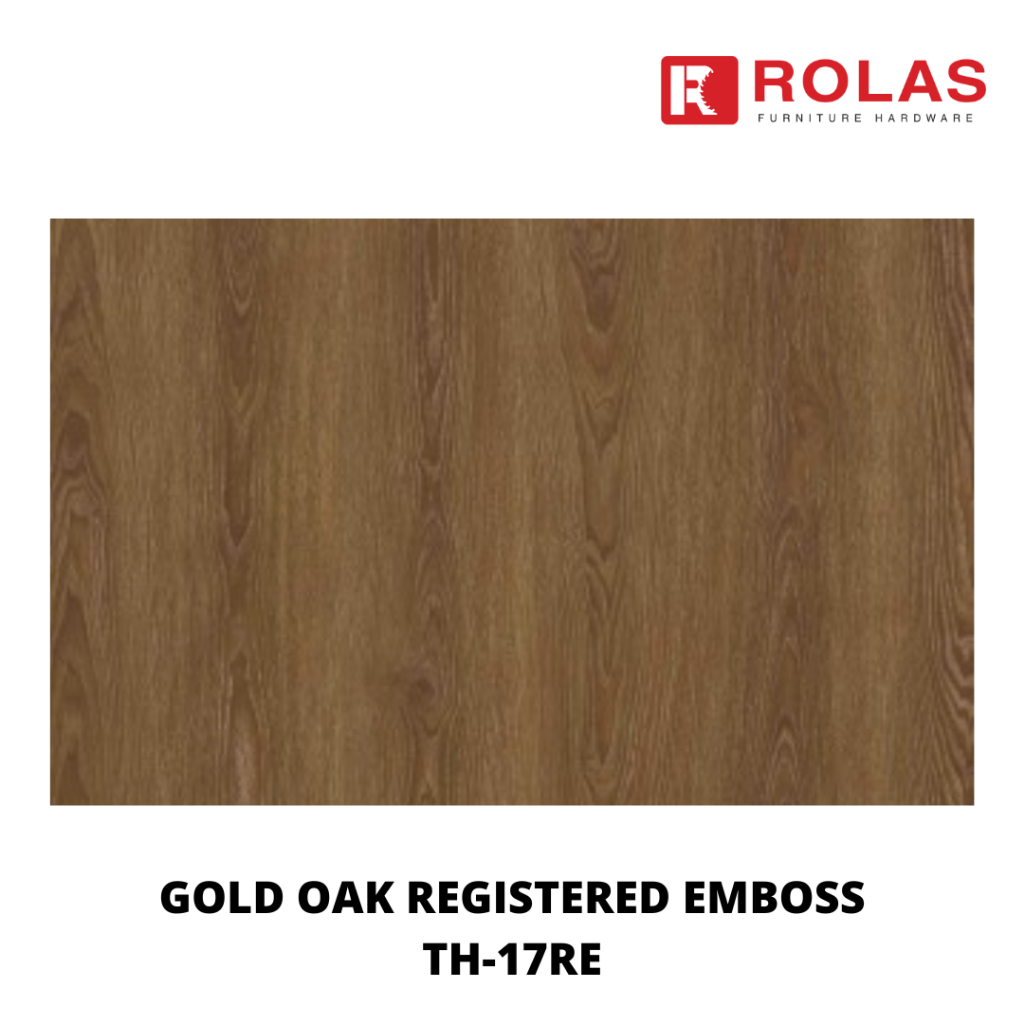 TACO HPL GOLD OAK REGISTERED EMBOSS TH-17RE / JUAL HPL DI BEKASI