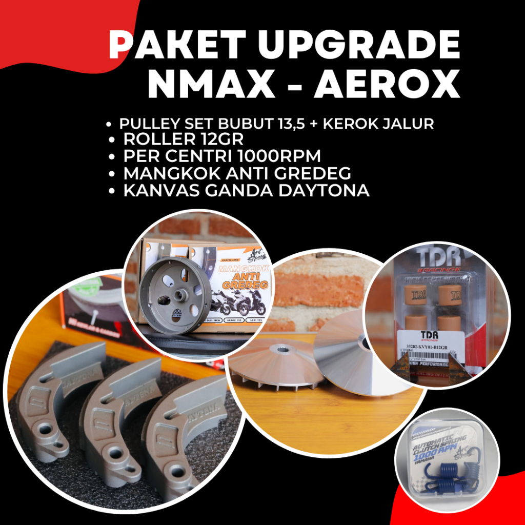 Paket Upgrade CVT Nmax / Aerox