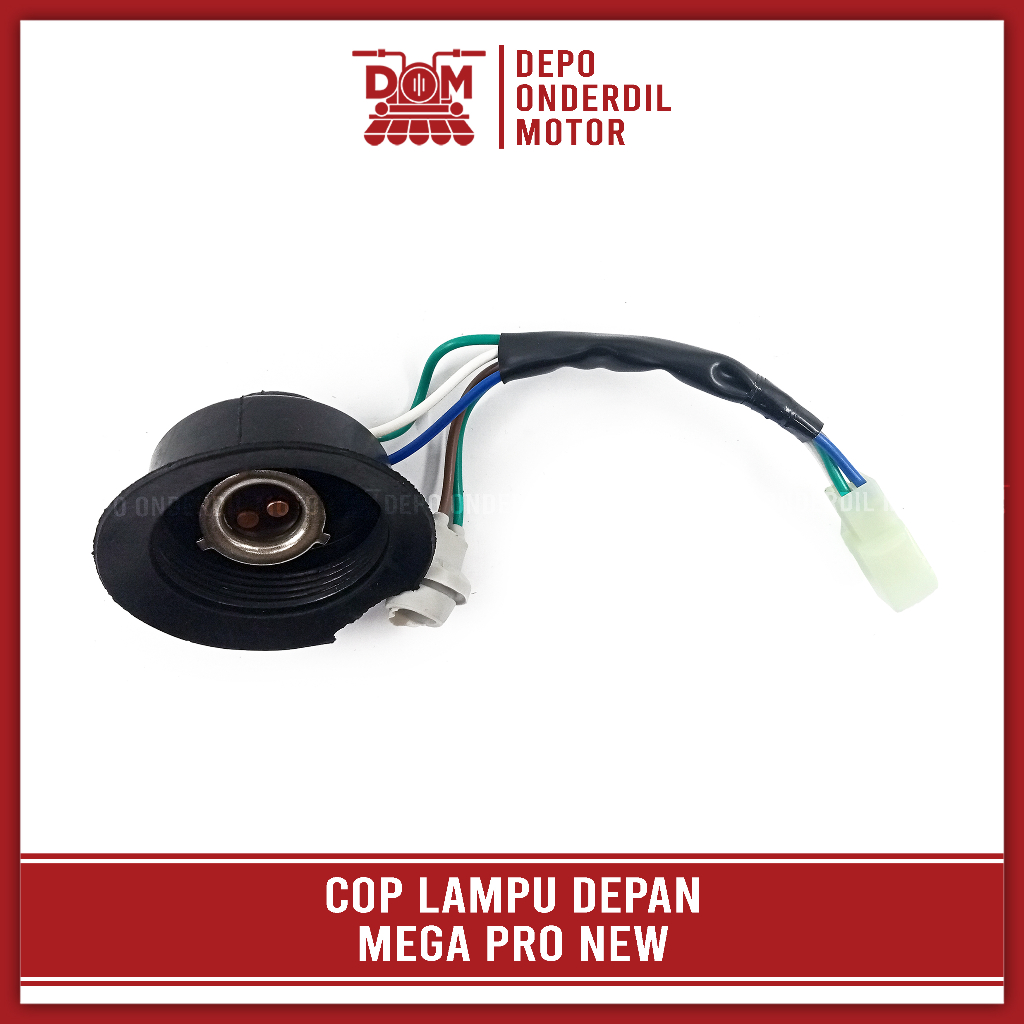 Cop Lampu Depan MEGA PRO NEW (PSP) Pitingan Fiting Socket Soket Dop Utama Kota MEGAPRO PRIMUS HIU