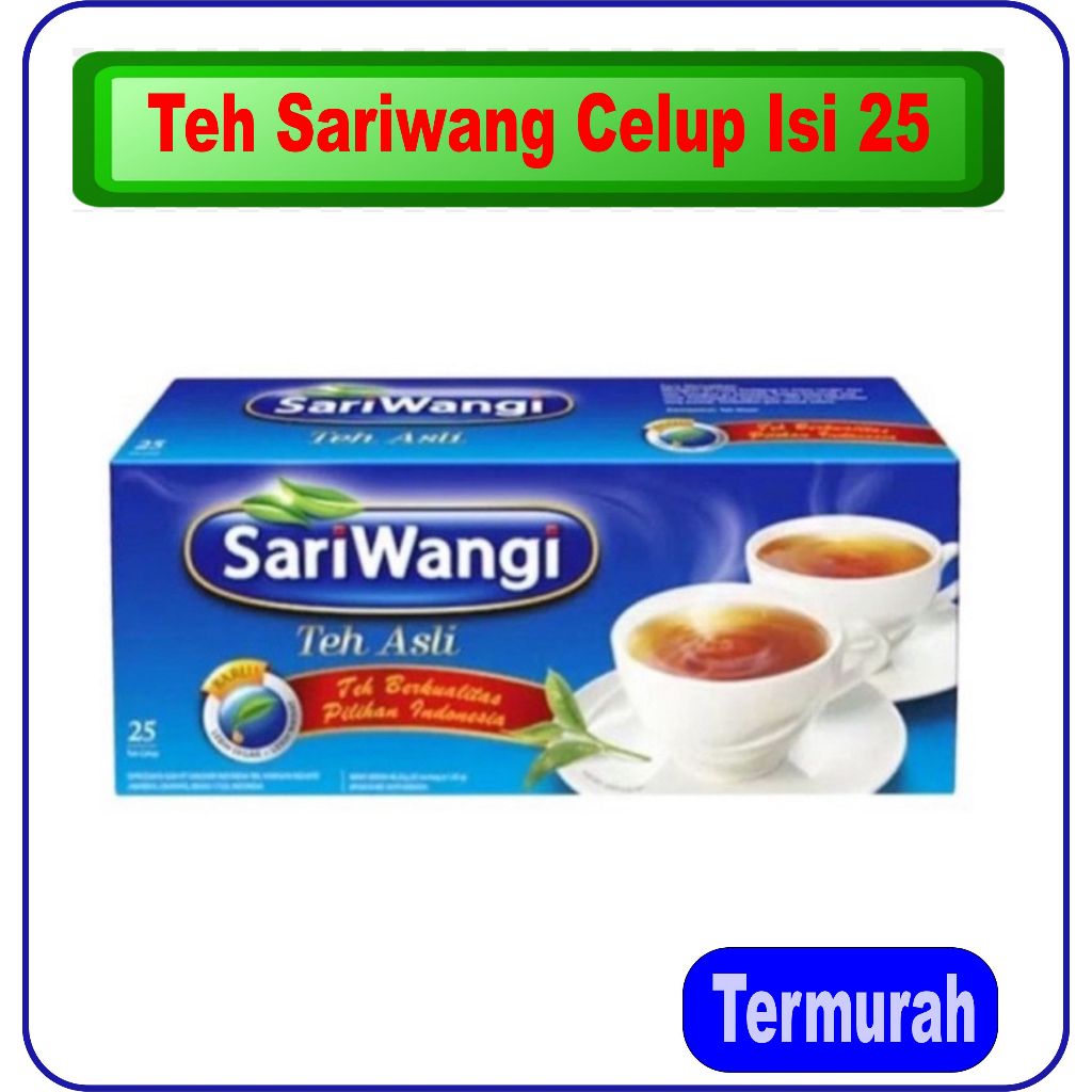 

Teh Sari Wangi Celup isi 25 Kantong