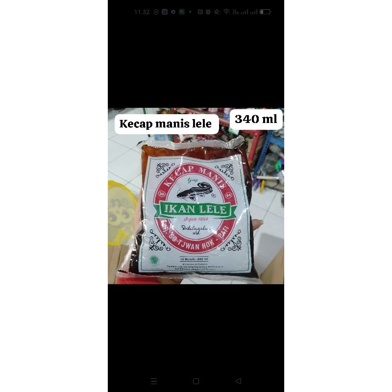 

Kecap Manis Lele ukuran 340ML