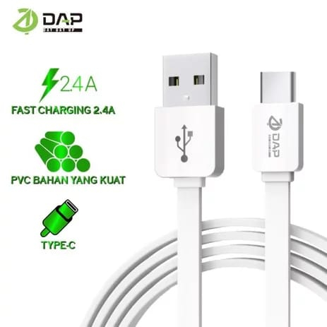 Kabel Data Dap DT100 Type C Kabel Casan Dap USB Type c Kabel Charger Dap For Type c