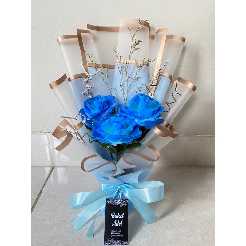buket bunga artificial bouquet bucket bunga wisuda perpisahan ulang tahun anniversarry kelulusan ter